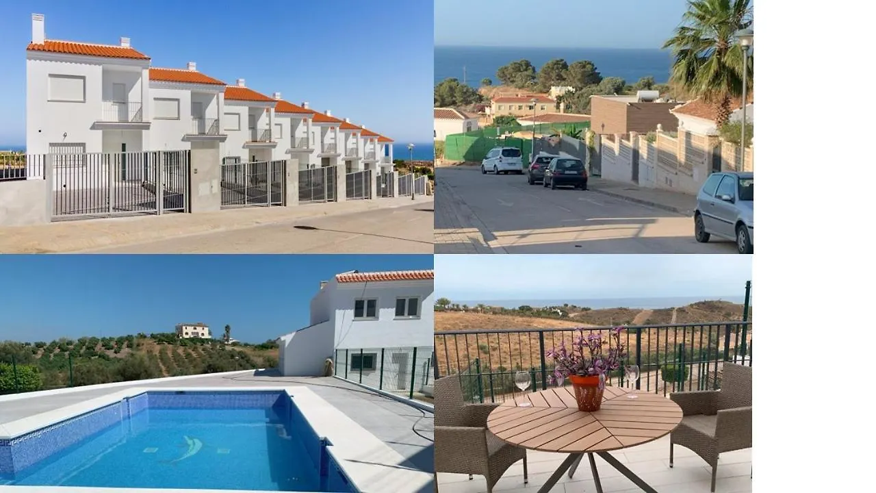 Ferienhaus Meerblick Niza Beach location